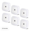 6 PCS LED Night Lights, Plug And Play Design Portable Night Lights, Auto Sensor Switch, Hallway Bedroom Night Lights Home Decor